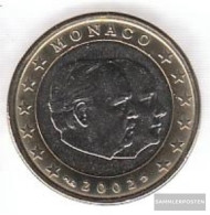 Monaco MON 7 2002 Stgl./unzirkuliert Stgl./unzirkuliert 2002 Kursmünze 1 Euro - Monaco