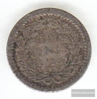 Netherlands Km-number. : 145 1921 Very Fine Silver Very Fine 1921 10 Cents Wilhelmina I. - 10 Cent