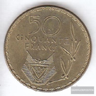 Rwanda 16 1977 Very Fine Brass Very Fine 1977 50 Francs Kaffeebaum - Rwanda