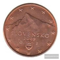 Slovakia Sk 3 2009 Stgl./unzirkuliert Stgl./unzirkuliert 2009 Kursmünze 5 Cent - Slovacchia