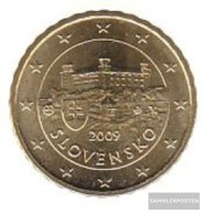 Slovakia Sk 4 2009 Stgl./unzirkuliert Stgl./unzirkuliert 2009 Kursmünze 10 Cent - Slowakei