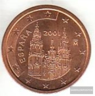 Spain E 2 2001 Stgl./unzirkuliert Stgl./unzirkuliert 2001 Kursmünze 2 Cent - Espagne