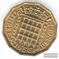 United Kingdom Km-number. : 900 1967 Stgl./unzirkuliert Nickel-brass Stgl./unzirkuliert 1967 3 Pence Elizabeth II. - F. 3 Pence