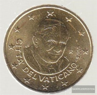 Vatikanstadt VAT 6 2010 Pope Benedikt XVI. Stgl./unzirkuliert Stgl./unzirkuliert 2010 Kursmünze 50 Cent - Vatikan