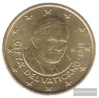 Vatikanstadt VAT 6 2013 Pope Benedikt XVI. Stgl./unzirkuliert Stgl./unzirkuliert 2013 Kursmünze 50 Cent - Vaticaanstad