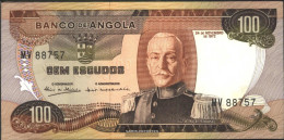 Angola Pick-number: 101 Uncirculated 1972 100 Escudos - Angola