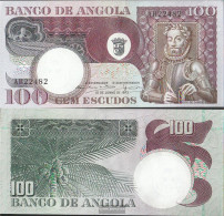 Angola Pick-number: 106 Uncirculated 1973 100 Escudos - Angola