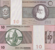 Brazil Pick-number: 193b Uncirculated 1974 10 Cruzeiros - Brazilië