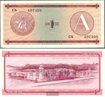 Cuba Pick-number: FX1 Uncirculated 1985 1 Peso - Cuba