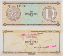 Cuba Pick-number: FX34 Uncirculated 1985 5 Pesos - Cuba