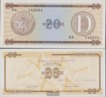 Cuba Pick-number: FX36 Uncirculated 1985 20 Pesos - Kuba