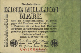 German Empire RosbgNr: 100 Uncirculated 1923 1 Million Mark - 1 Mio. Mark