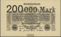 German Empire RosbgNr: 99b Without Firmenzeichen Uncirculated 1923 200000 Mark - Other & Unclassified