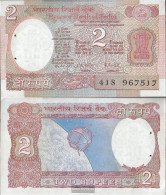 India Pick-number: 79j Uncirculated 1985 2 Rupees - India