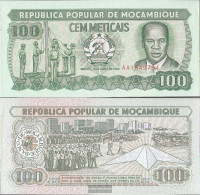 Mosambik Pick-number: 130c Uncirculated 1989 100 Meticais - Mozambico