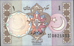 Pakistan Pick-number: 27h Uncirculated 1983 1 Rupee - Pakistán