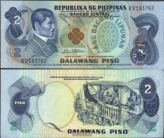 Philippines Pick-number: 159b Uncirculated 1978 2 Piso - Filipinas
