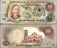 Philippines Pick-number: 167a Uncirculated 1981 10 Piso - Filipinas