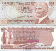 Turkey Pick-number: 187a Uncirculated 1970 20 Lira - Turquie