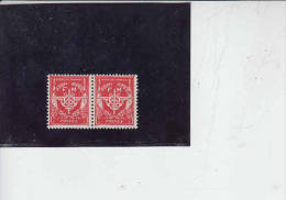 FRANCIA  1946-1958 - Yvert 12** (x 2) - Timbres De Franchise Militaire