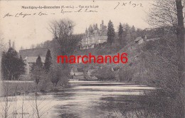 Eure Et Loir Montigny Le Gannelon Vue Sur Le Loir Editeur Foiret - Montigny-le-Gannelon