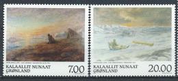 Groënland 1999 Série N°316/317  Neuve Peintures - Nuevos