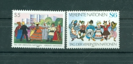 Nations Unies Vienne  1987 - Y & T N. 75/76 - Journée Des Nations Unies - Ungebraucht