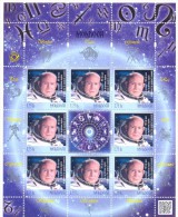 2015. Space, Alexey Leonov, 50y Of First To Walk In Space, Sheetlet Of 8v, Mint/** - Europa