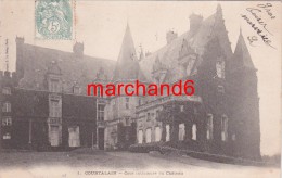 Eure Et Loir Courtalain Cour Interieure Du Chateau Editeur Eld Le Deley N°1 - Courtalain