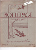 Catalogue "tout Ce Qui Concerne La Chasse" PIOT-LEPAGE 1953 (CAT195) - Sport & Tourismus