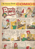 Dennis The Menace By Hank Ketcham The Overseas Jamilly Comics Vol 13 N°5 Du 30 Janvier 1970 - Cómics De Periódicos