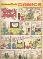 Dennis The Menace By Hank Ketcham The Overseas Jamilly Comics Vol 13 N°6 Du 6 February 1970 - Newspaper Comics