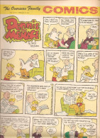 Dennis The Menace By Hank Ketcham The Overseas Jamilly Comics Vol 13 N°9 Du 29 February 1970 - Zeitungscomics