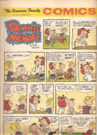 Dennis The Menace By Hank Ketcham The Overseas Jamilly Comics Vol 13 N°12 Du 20 March 1970 - Newspaper Comics