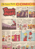 Dennis The Menace By Hank Ketcham The Overseas Jamilly Comics Vol 13 N°20 Du 15 May 1970 - Cómics De Periódicos