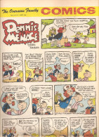 Dennis The Menace By Hank Ketcham The Overseas Jamilly Comics Vol 13 N°27 Du 3 July 1970 - Newspaper Comics