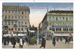 ///  CPA - Allemagne - BERLIN - Coin De La Rue Frederic - Ecke Friedrichstrasse - Victoria  Café  // - Friedrichshain