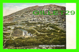 WHITE MOUNTAINS, NH - MOUNT MADISON HUT - ANIMATED - THE HUGH C. LEIGHTON CO - TRAVEL IN 1906 - UNDIVIDED BACK - - White Mountains