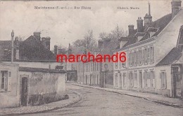 Eure Et Loir Maintenon Rue Thiers Editeur Martin - Maintenon
