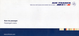 POCHETTE TICKETS/DOCUMENTS VOYAGE  Aviation Commerciale   AIR FRANCE - Billetes