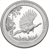 USA 25 Cents 2015 Kisatchie UNC D - 2010-...: National Parks