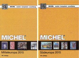 Mittel-/Süd-Europa Katalog 2015/2016 Neu 132€ MICHEL Band 1+3 A UN CH Genf Wien CZ CSR HU Italy Fiume Jugoslavia Vatikan - Material Und Zubehör