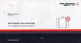 POCHETTE INCIDENT BAGAGE   Aviation Commerciale   AIR FRANCE - Biglietti