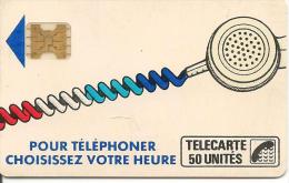 CARTE-PUBLIC-Ko58.690.1-50U-SC4On-S/E-SERIGRAPHIE- -Puce 7-1 Pe.5 Impact-CORDON BLANC--Série-N°7 11838--TBE - Telefonschnur (Cordon)