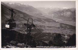 AK Patscherkofelseilbahn Gegen Zugspitze - Stempel Berghotel Patscherkofel - 1940 (15761) - Igls