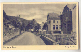 LG15 - 3- BURG - REULAND - Rue De La Gare - Burg-Reuland