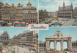 Brussel, Bruxelles, Meerdere Zichten, Multi Vues (pk19815) - Panoramische Zichten, Meerdere Zichten