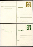 P81-82  Postkarten Heinemann ** 1971-72 - Postcards - Mint