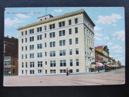 Delcampe - AK TOPEKA Kan. Bank Ca.1910  // T3993 - Topeka