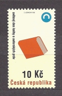 Czech Republic 1998 MNH ** Mi 177 Sc 3041 Welttag Des Buches.Tschechische Republik - Ongebruikt